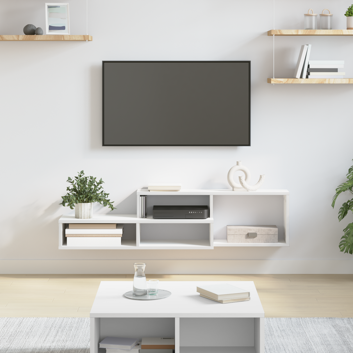 WallTVStand 120x25x28,5cm Engineered Wood
