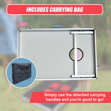 Bean Bag Toss Cornhole Game Set Aluminium Frame Portable Design