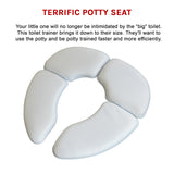 Kids Baby Toddler Travel Folding Padded Potty Seat Cushion Toilet Training