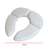 Kids Baby Toddler Travel Folding Padded Potty Seat Cushion Toilet Training - Close-Up Angle