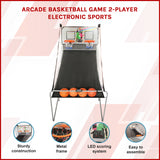 Arcade Basketball Game 2-Player Electronic Sports - Low Angle