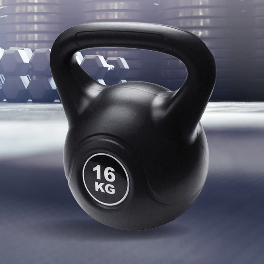 16kg Concrete Kettlebell Weight for Strength Training Home Gym