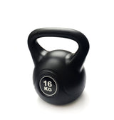 16kg Concrete Kettlebell Weight for Strength Training Home Gym - Top-Down View