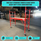 Safety Scaffolding Ladder - 450KG