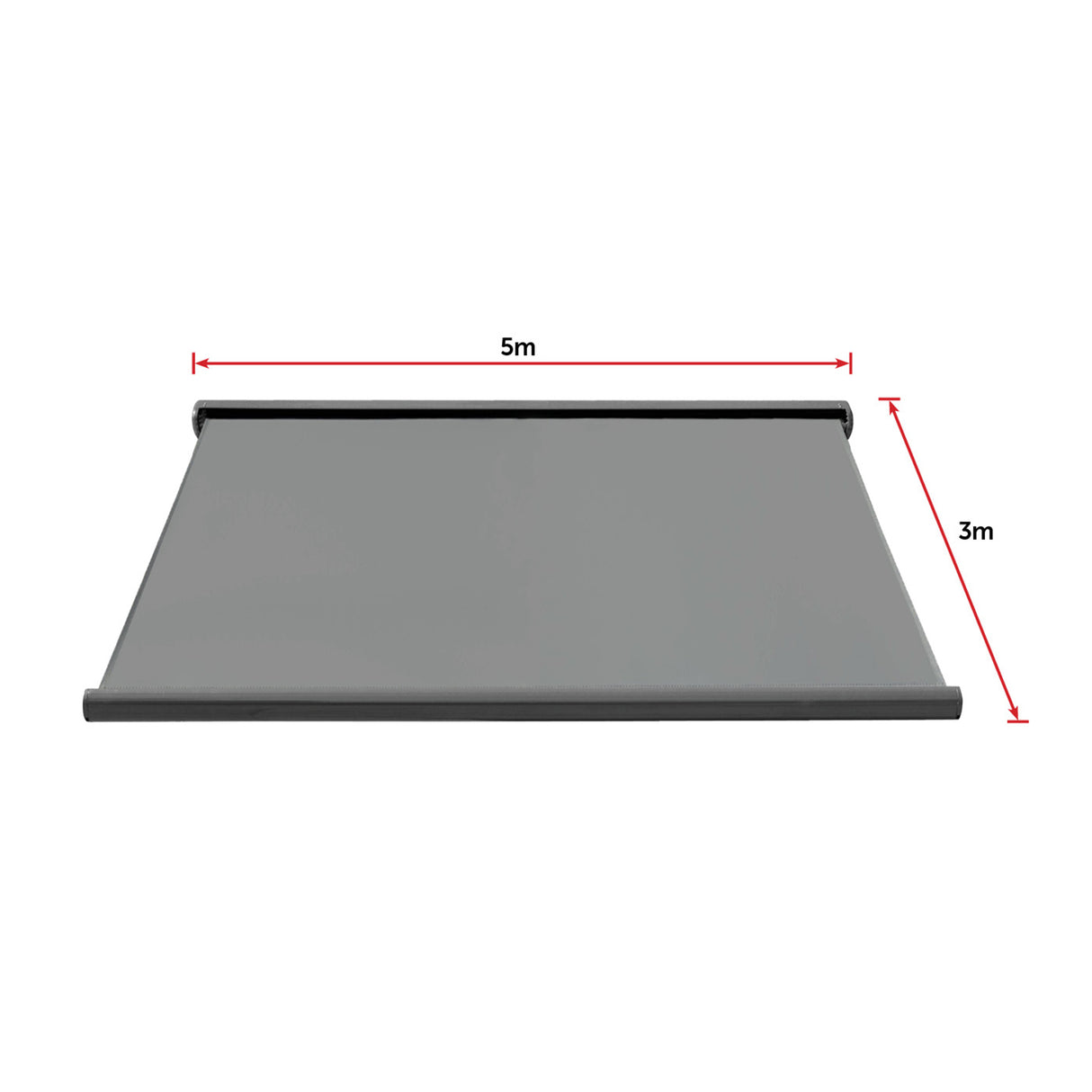 Heavy Duty Full Cassette Motorised Awning - 5.0m x 3.0m
