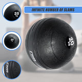 20kg Slam Ball No Bounce Crossfit Fitness MMA Boxing BootCamp - Rear View