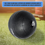 20kg Slam Ball No Bounce Crossfit Fitness MMA Boxing BootCamp - Close-Up Angle