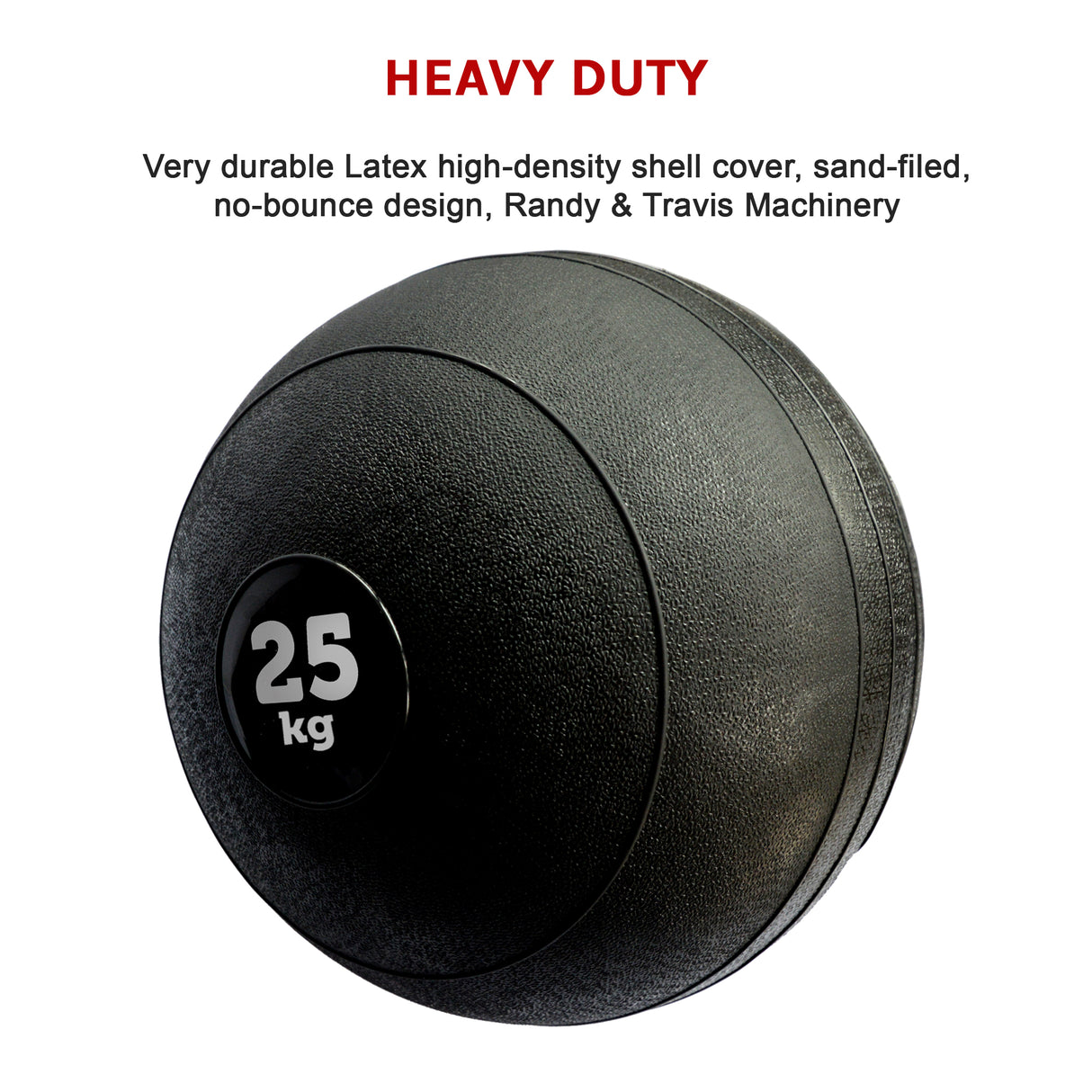 25kg Slam Ball No Bounce Crossfit Fitness MMA Boxing BootCamp