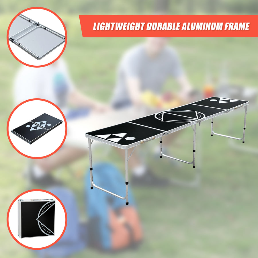 8FT Beer Pong Table