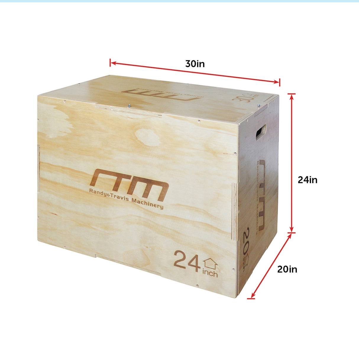 3 IN 1 Wood Plyo Games Plyometric Jump Box