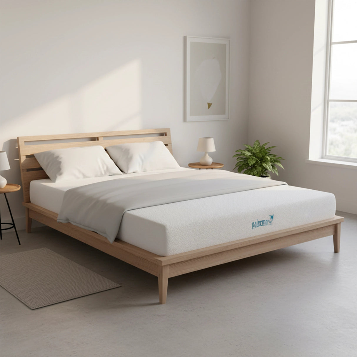 King 25cm Gel Memory Foam Mattress &ndash; Dual-Layered Comfort with CertiPUR-US&reg; Certified Foam