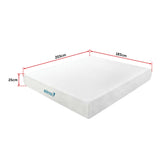 King 25cm Gel Memory Foam Mattress &ndash; Dual-Layered Comfort with CertiPUR-US&reg; Certified Foam - Extra Image