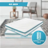Queen 20cm Hybrid Mattress &ndash; Memory Foam and Innerspring Support - Extra Image