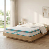 Queen 20cm Hybrid Mattress &ndash; Memory Foam and Innerspring Support