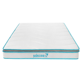Double 20cm Hybrid Mattress &ndash; Memory Foam and Innerspring Support - Top-Down View