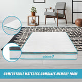 Double 20cm Hybrid Mattress &ndash; Memory Foam and Innerspring Support - Extra Image