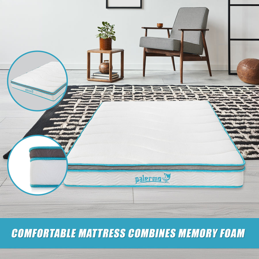 Double 20cm Hybrid Mattress &ndash; Memory Foam and Innerspring Support