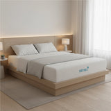 King Single 25cm Gel Memory Foam Mattress &ndash; Dual-Layered Comfort with CertiPUR-US&reg; Certified Foam - 45-Degree Angle