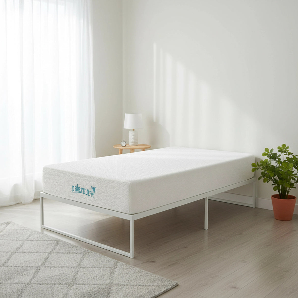Single 25cm Gel Memory Foam Mattress &ndash; Dual-Layered Comfort with CertiPUR-US&reg; Certified Foam