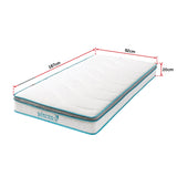 Single 20cm Hybrid Mattress &ndash; Memory Foam and Innerspring Support