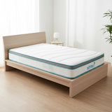 Single 20cm Hybrid Mattress &ndash; Memory Foam and Innerspring Support - Close-Up Angle