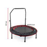 Mini Rebounder Trampoline with Adjustable Handle &ndash; Fitness Bounce Trainer - Extra Image