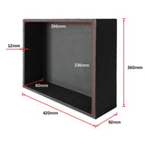 Shower Niche - 360 x 420 x 92mm Prefabricated Wall Bathroom Renovation - Extra Image