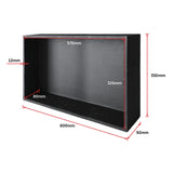 Shower Niche - 350 x 600 x 92mm Prefabricated Wall Bathroom Renovation - Extra Image