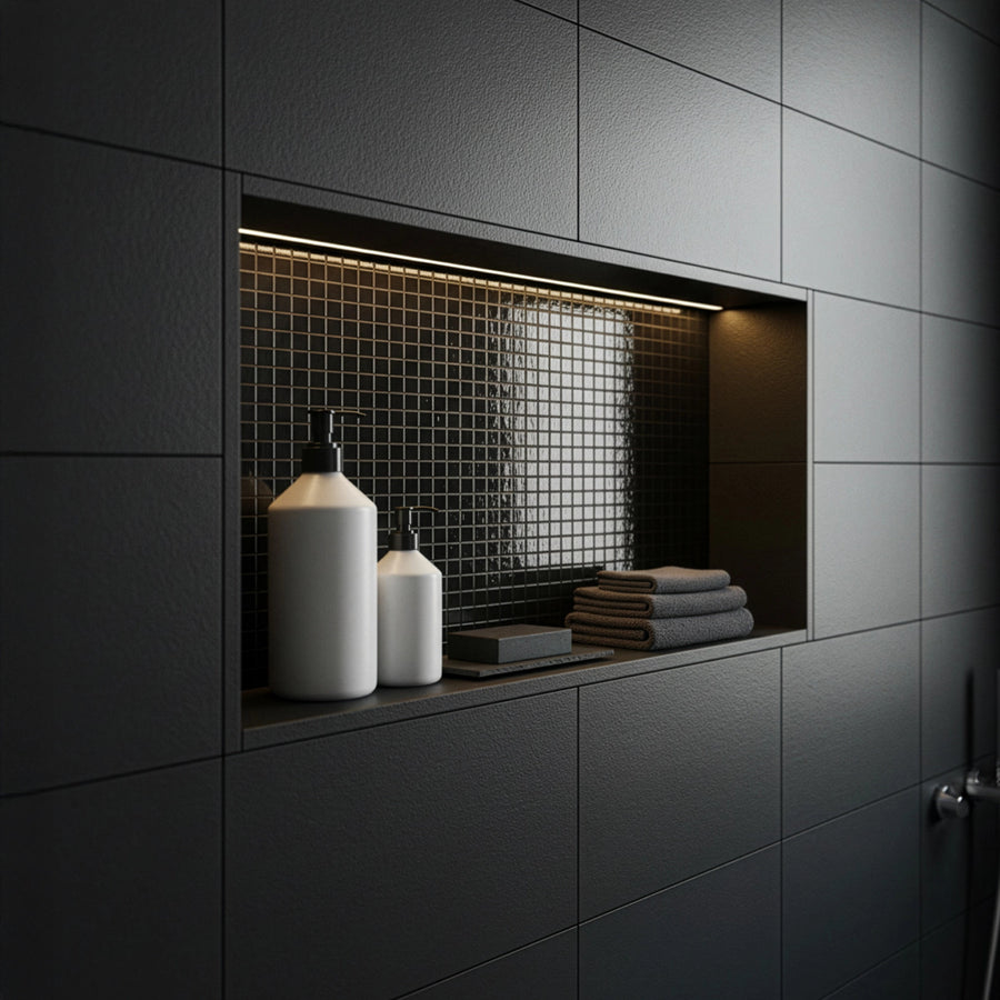 Shower Niche - 350 x 600 x 92mm Prefabricated Wall Bathroom Renovation