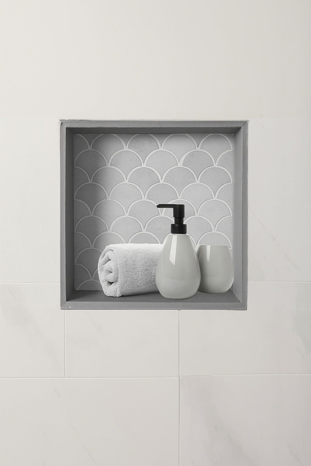 Shower Niche - 350 x 350 x 92mm Prefabricated Wall Bathroom Renovation