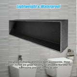 Shower Niche - 250 x 900 x 92mm Prefabricated Wall Bathroom Renovation - Top-Down View