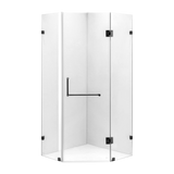 1000 x 1000mm Frameless 10mm Glass Shower Screen By Della Francesca