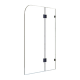 900 x 1450mm Frameless Bath Panel 10mm Glass Shower Screen By Della Francesca