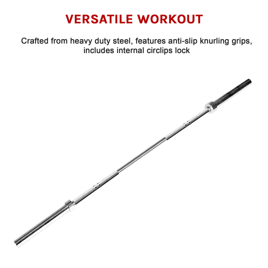20kg Olympic Barbell 700lb Rated for Powerlifting Home Gym Training