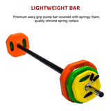 20kg Standard Rubber Coated Barbell Weight Bar for Home Gym - Extra Image