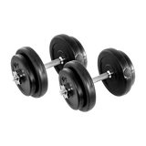 20KG Dumbbell Adjustable Weight Set - Close-Up Angle