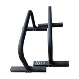 Steel Parallette Bars for Push Ups, Dips & Calisthenics Home Strength Training - 45-Degree Angle