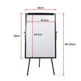 60 x 90cm Magnetic Writing Whiteboard Dry Erase w/ Height Adjustable Tripod Stand - Extra Image