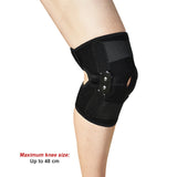 Hinged Full Knee Support Brace Protection Arthritis Injury Sports - Extra Image