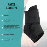 Ankle Brace Stabilizer - Ankle sprain & instability - SMALL - Extra Image