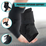 Ankle Brace Stabilizer - Ankle sprain & instability - SMALL - Low Angle