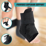 Ankle Brace Stabilizer - Ankle sprain & instability - LARGE
