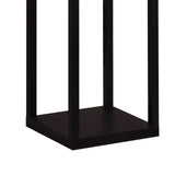 Shelf Floor Lamp - Shade Diffused Light Source with Open-Box Shelves - Top-Down View