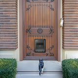 Pet Cat Dog Safe Security Flap Locking Door