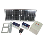 500KG 20W Solar Single Swing Auto Motor Remote Gate Opener