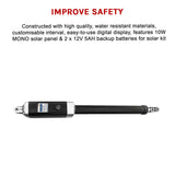 500KG 10W Solar Single Swing Auto Motor Remote Gate Opener - Extra Image
