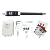500KG Single Swing Auto Motor Remote Gate Opener - Side View