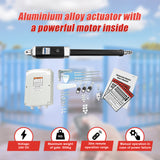 500KG Single Swing Auto Motor Remote Gate Opener - Close-Up Angle