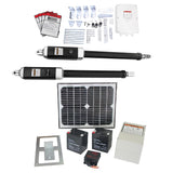 1000KG 20W Solar Double Swing Auto Motor Remote Gate Opener - Extra Image