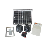 1000KG 10W Solar Double Swing Auto Motor Remote Gate Opener